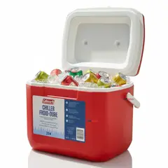 COLEMAN - Hielera Portátil Cooler Coleman® Chiller 16QT15LTS Con Asa Color Rojo