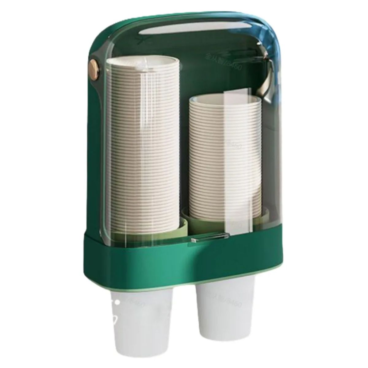 GENERICO - Dispensador De Vasos Plástico Montado En Pared Para Fiestas
