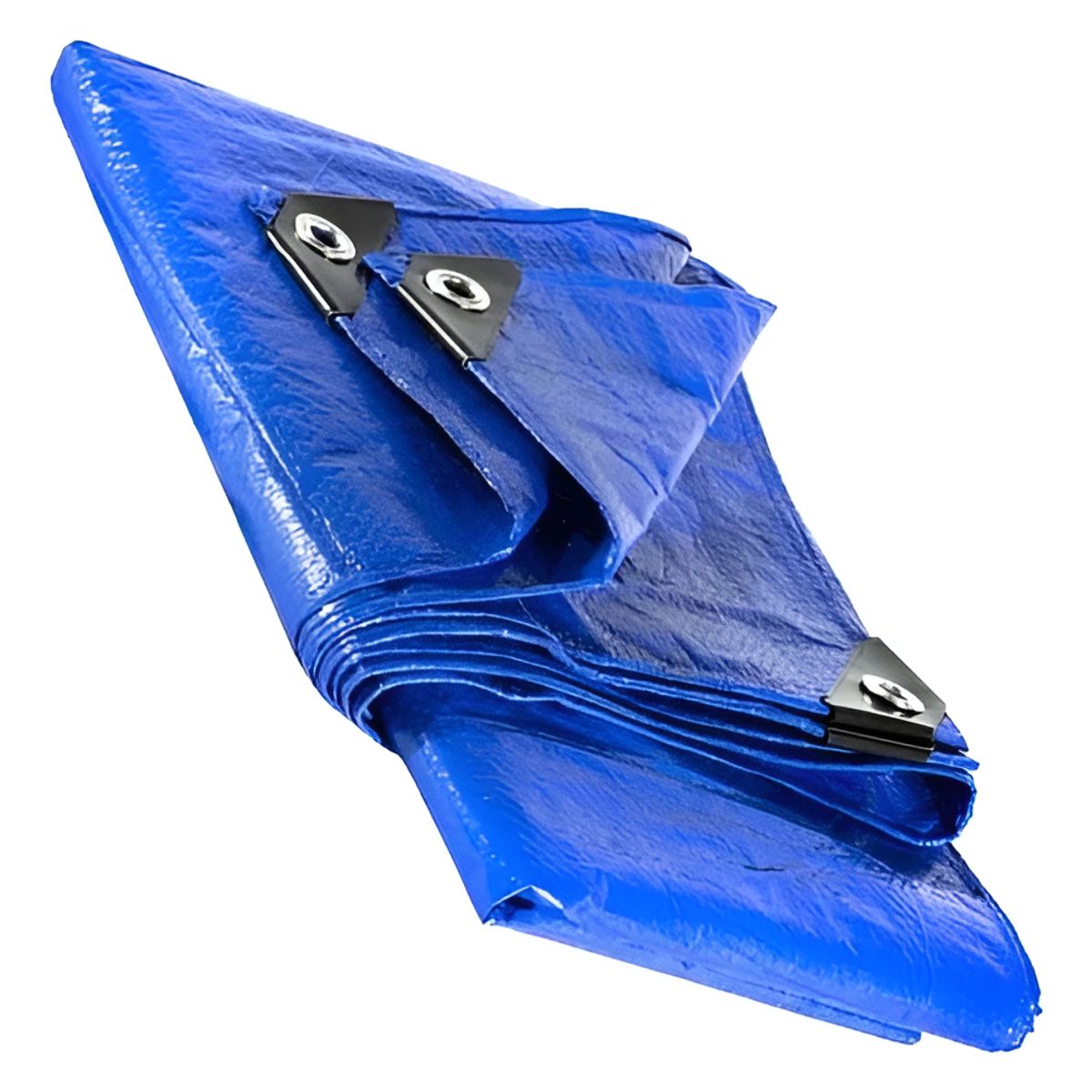 GENERICO - Lona De Polietileno Azul De 100 Micras 3 X 4m Azul