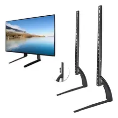 GENERICO - Soporte Base Tv Sobre Mesa Universal De 26 A 37 Pulg Negro