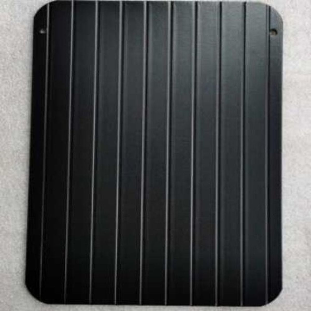 GENERICO - Placa Para Descongelar Rápido Tabla De Aluminio Para Carnes Negro