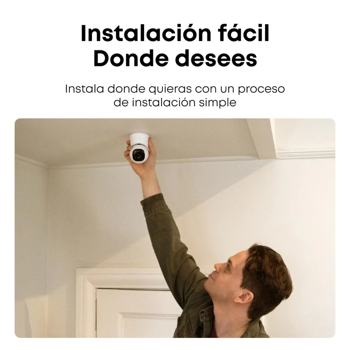 EUFY - Cámara de Seguridad Interior 2K 360° Eufy C220