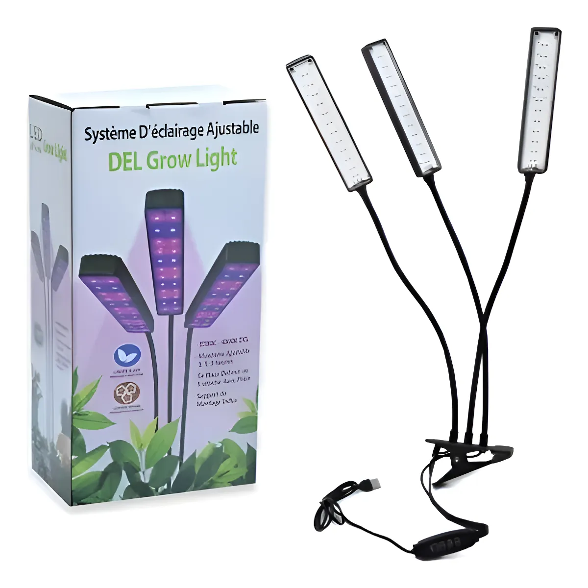 GENERICO - Lámpara De Cultivo Indoor Uv Para Crecimiento De Plantas Rosa Chicle