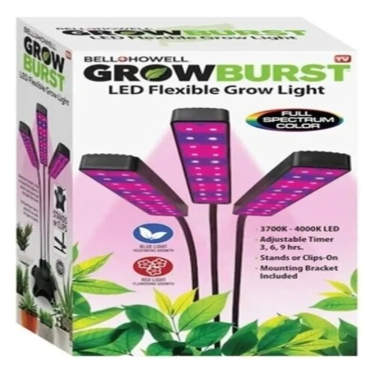 GENERICO - Lámpara De Cultivo Indoor Uv Para Crecimiento De Plantas Rosa Chicle