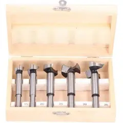 GENERICO - Brocas Forstner Set De 5 Milimétricas Para Madera