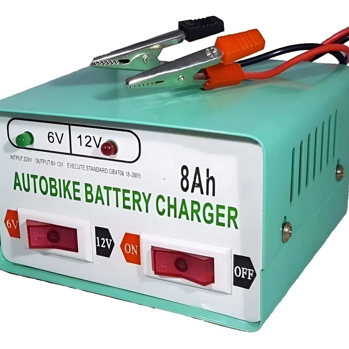GENERICO - Cargador De Bateria Para Autos Y Motos 12v Y 6vp001