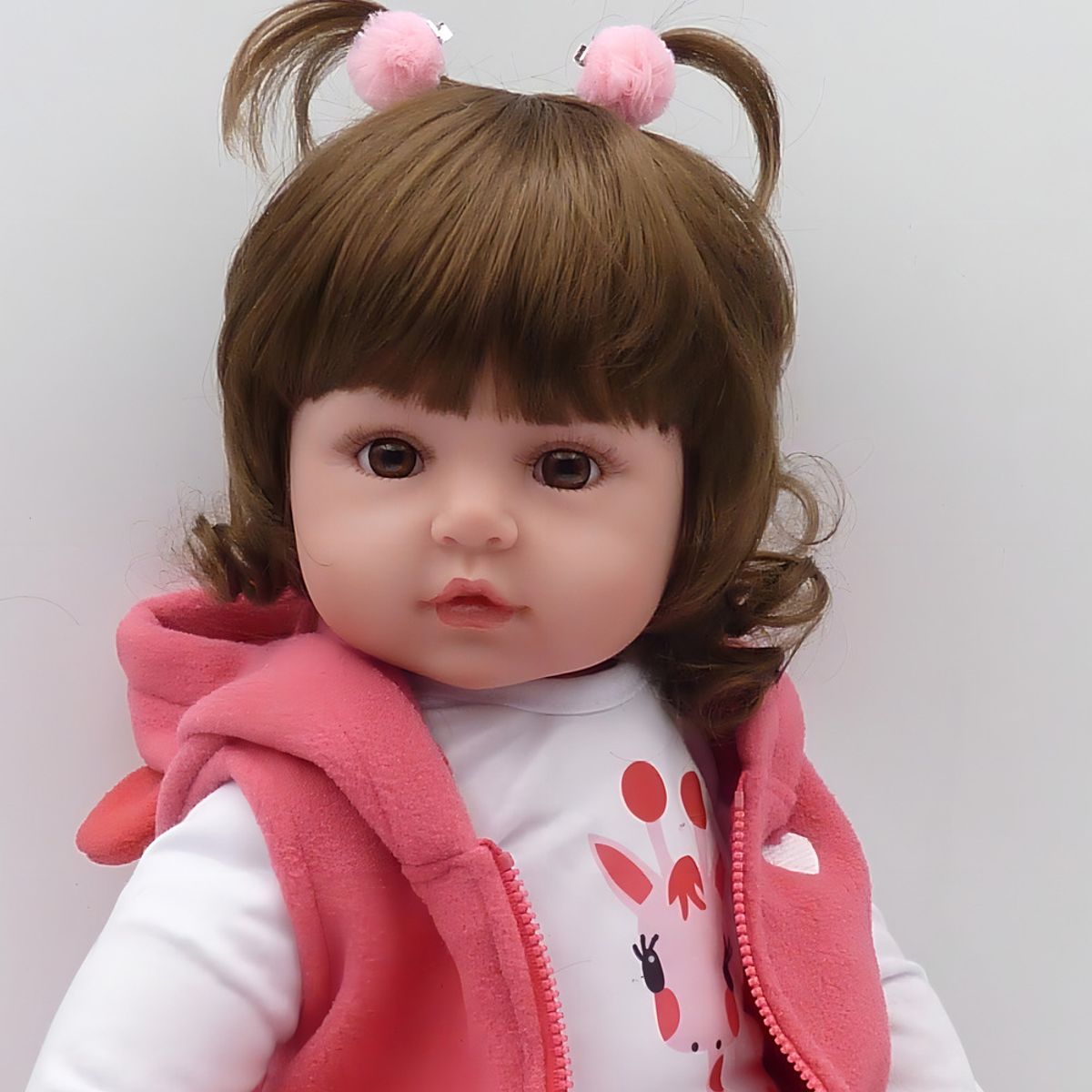 GENERICO - Maidedoll Muñeca Silicona 55 Cm Bella Realista Bebé Reborn