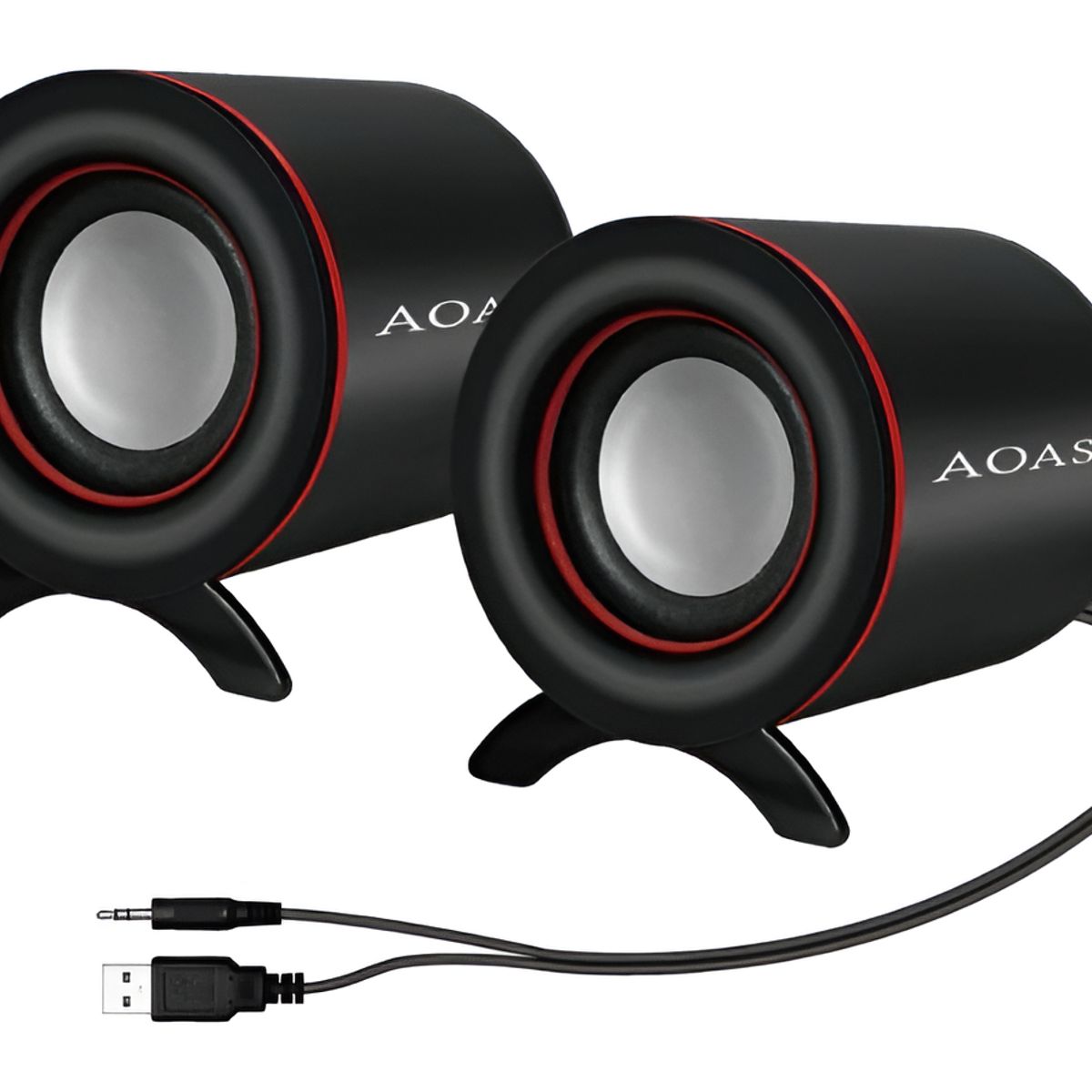 GENERICO - Parlante Altavoz Pc Notebook E-001 Aoas Color Negro