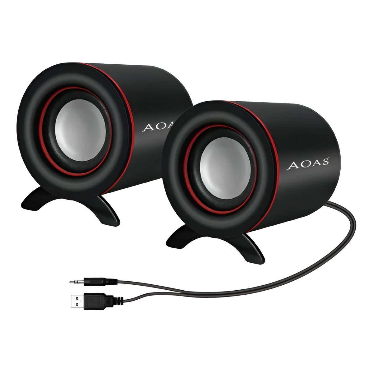 GENERICO - Parlante Altavoz Pc Notebook E-001 Aoas Color Negro