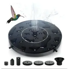 GENERICO - Fuente Agua Solar Bomba Riego Cascada Aspersores Regadera