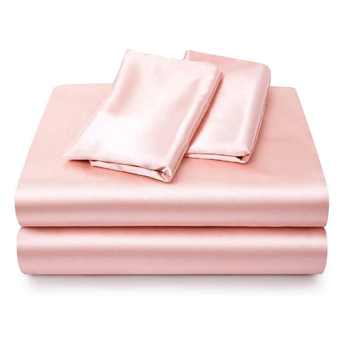 ROSEWOOD - Sabanas Satin Ultra Suaves Juego Completo Rosewood - Rosa - Super King