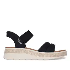 SKECHERS - Sandalias Urbanas Mujer Bobs Sun Ray Negro