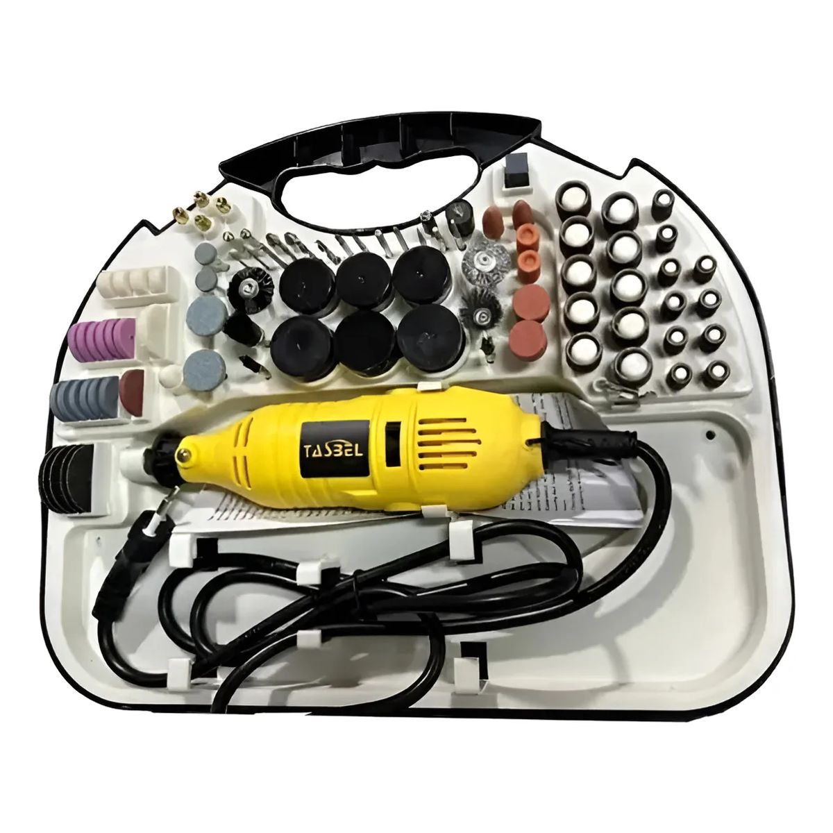 GENERICO - Mini Amoladora Rotativa Taladro Pulidor 130W
