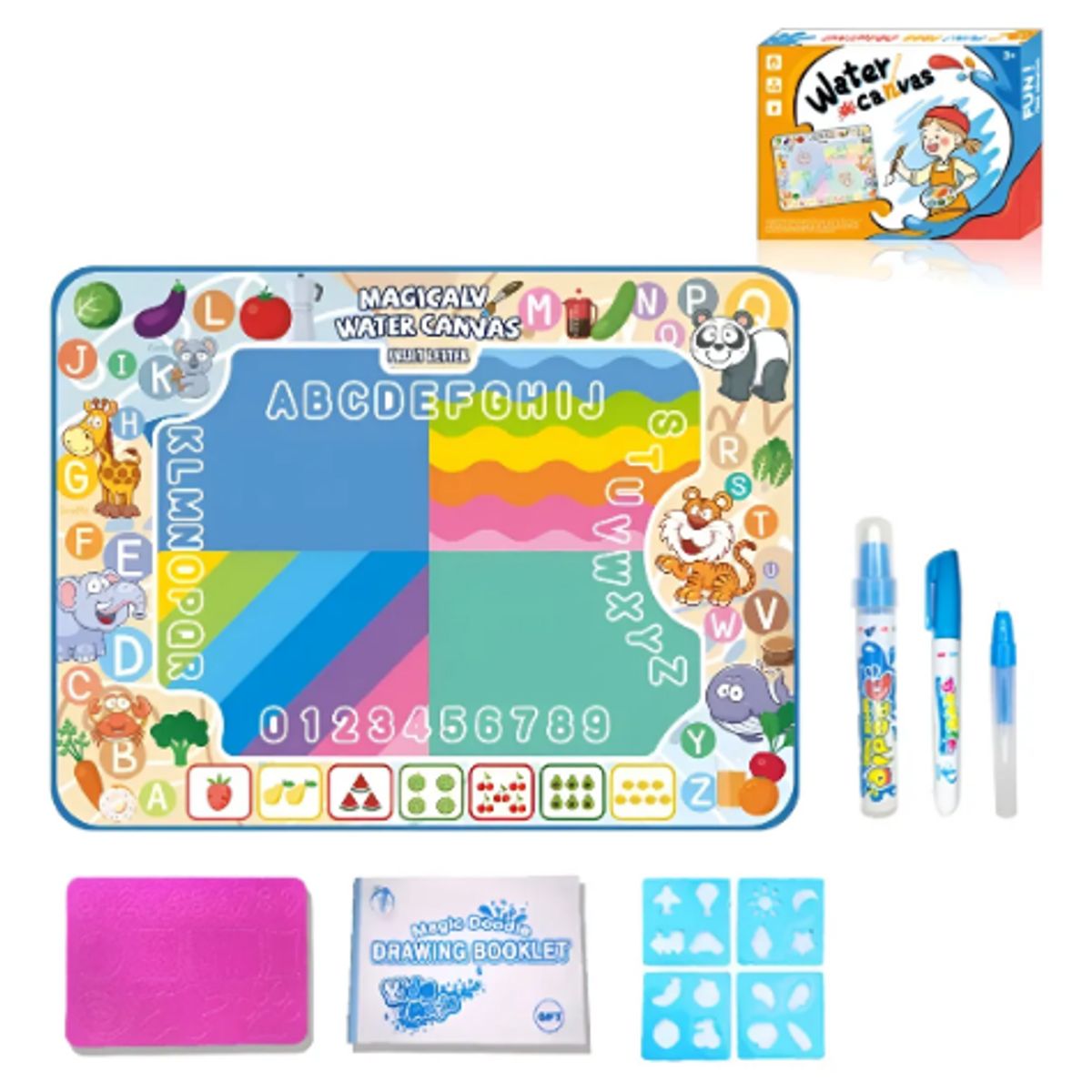 GENERICO - Lienzo De Agua Tapete Water Canvas Pintura Dibujo Para Niños