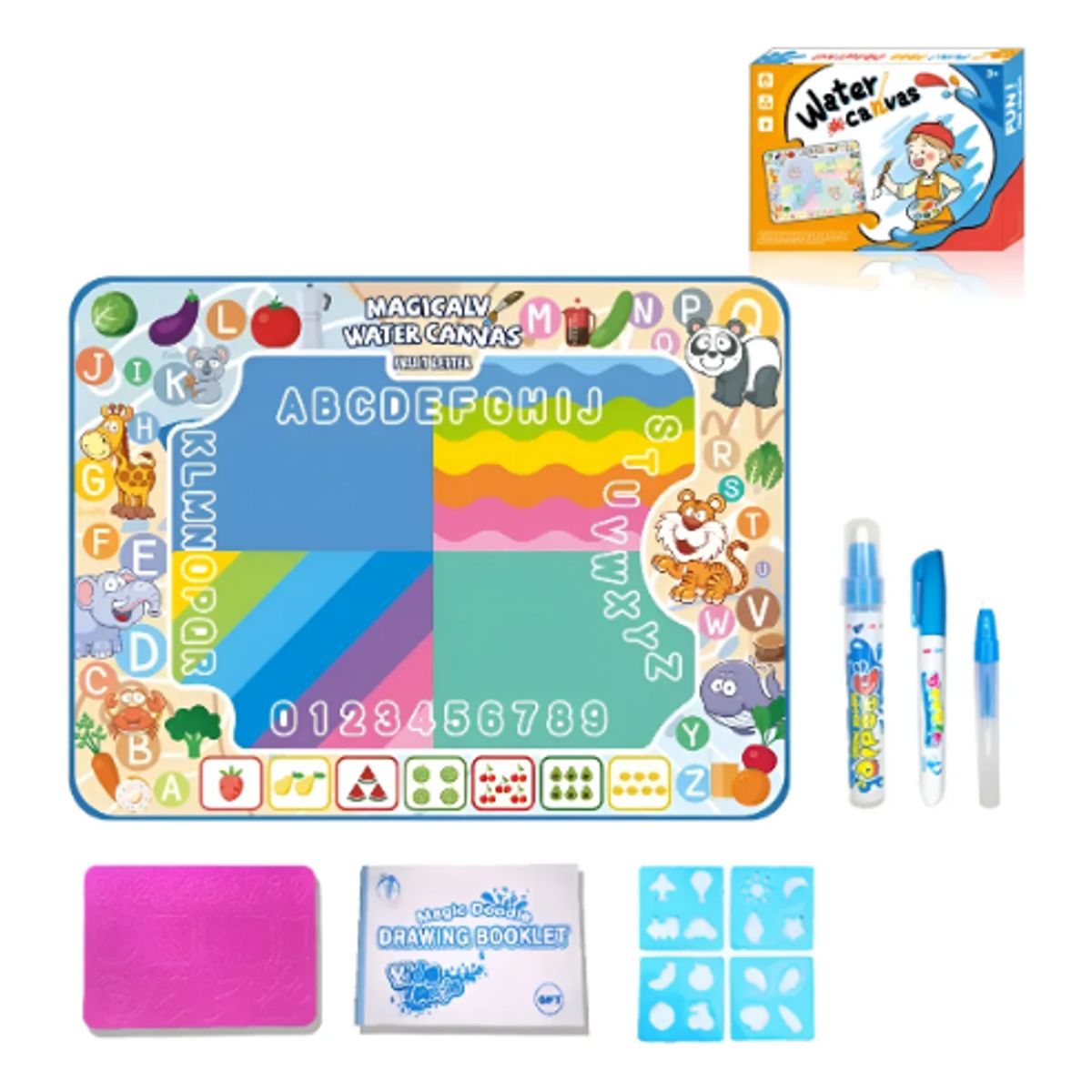 GENERICO - Lienzo De Agua Tapete Water Canvas Pintura Dibujo Para Niños