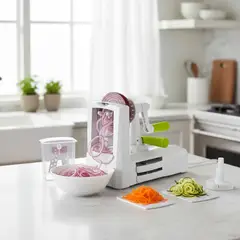 GENERICO - Cortador De Verduras En Espiralizador De Verduras Con 5 Cuchilla