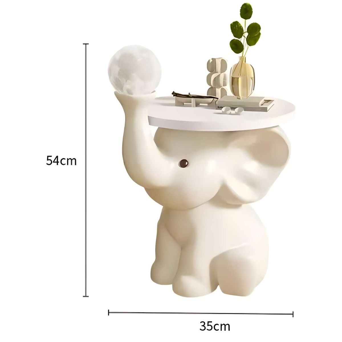 GENERICO - MESA DE ARRIMO  DE ELEGANTE 54cm DE ALTO