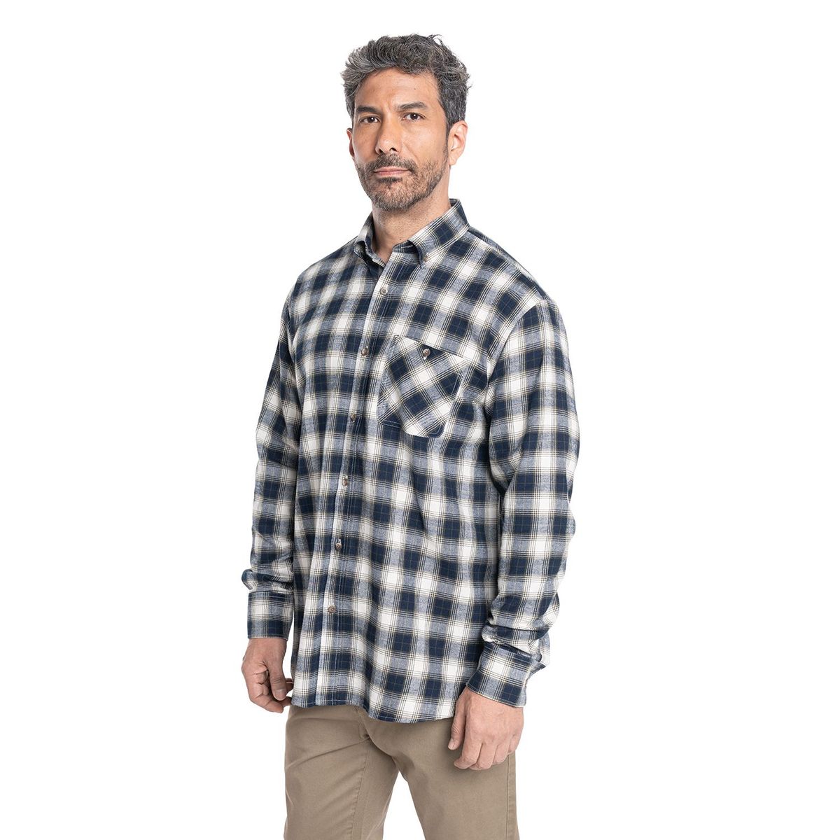 KOTTING - Camisa Manga Larga Villela Hombre