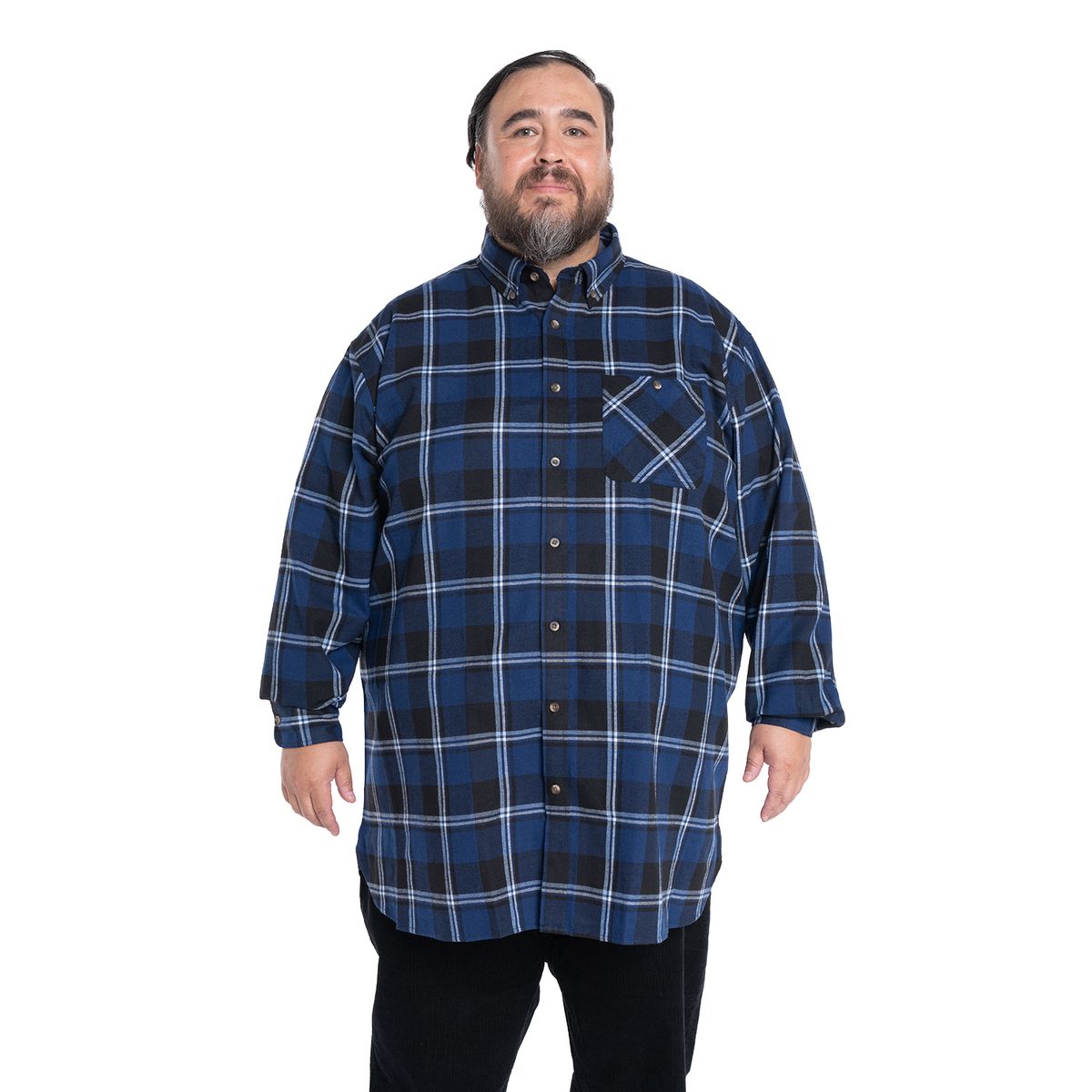 KOTTING - Camisa Manga Larga Villela Hombre