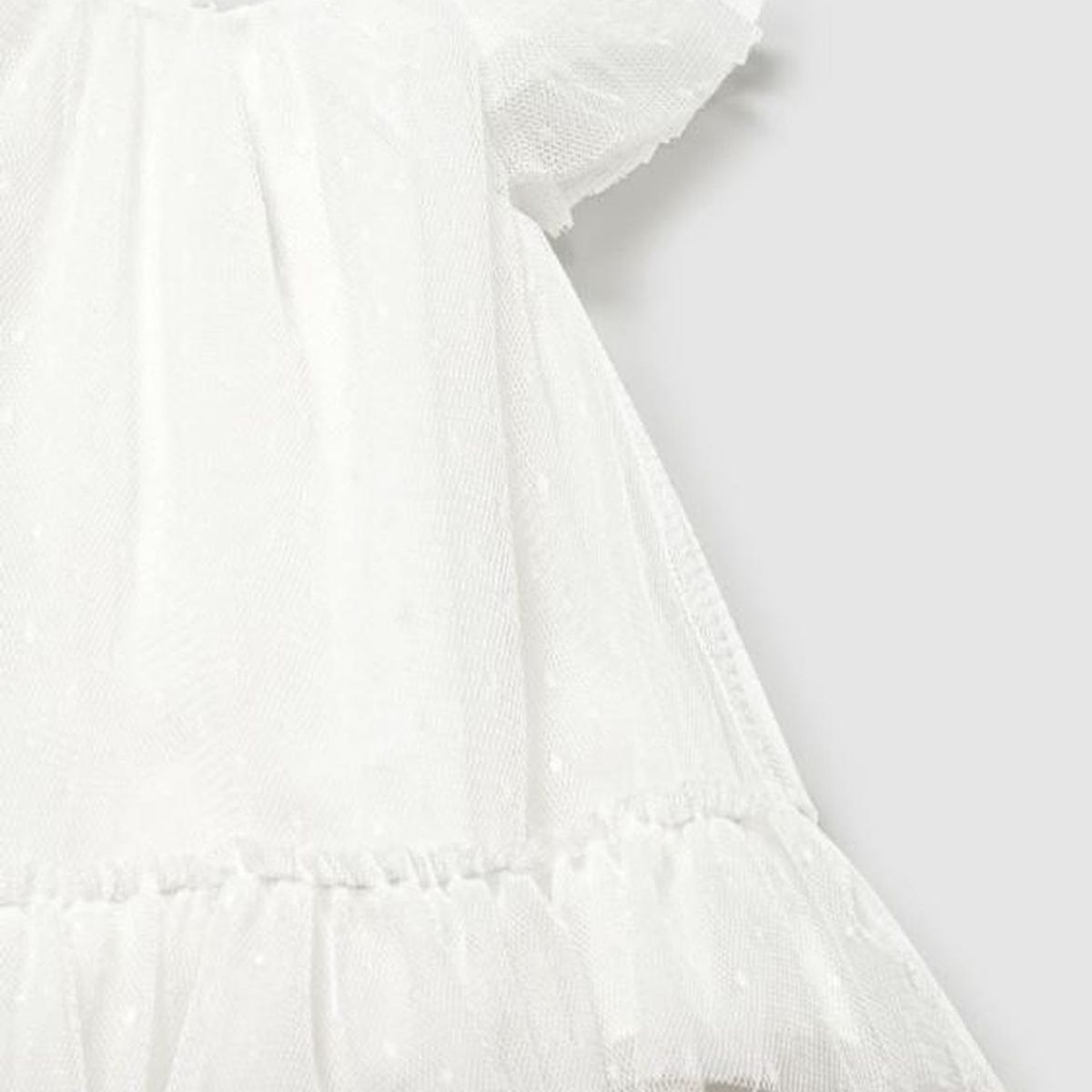 MAYORAL - Vestido tul recién nacida