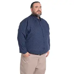KOTTING - Camisa Manga Larga Estampada Hombre