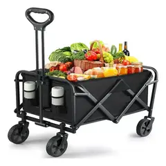 GENERICO - Carro arrastre plegable lona impermeable