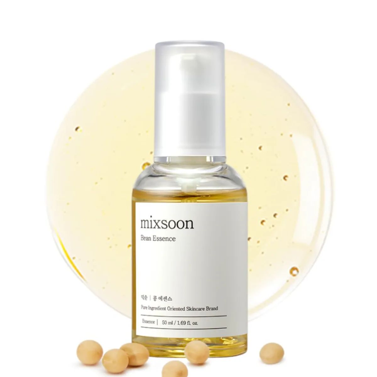 MIXSOON - Esencia Facial Mixsoon Hidratante Exfoliante Suave Bean Essence Hidratante 50ml