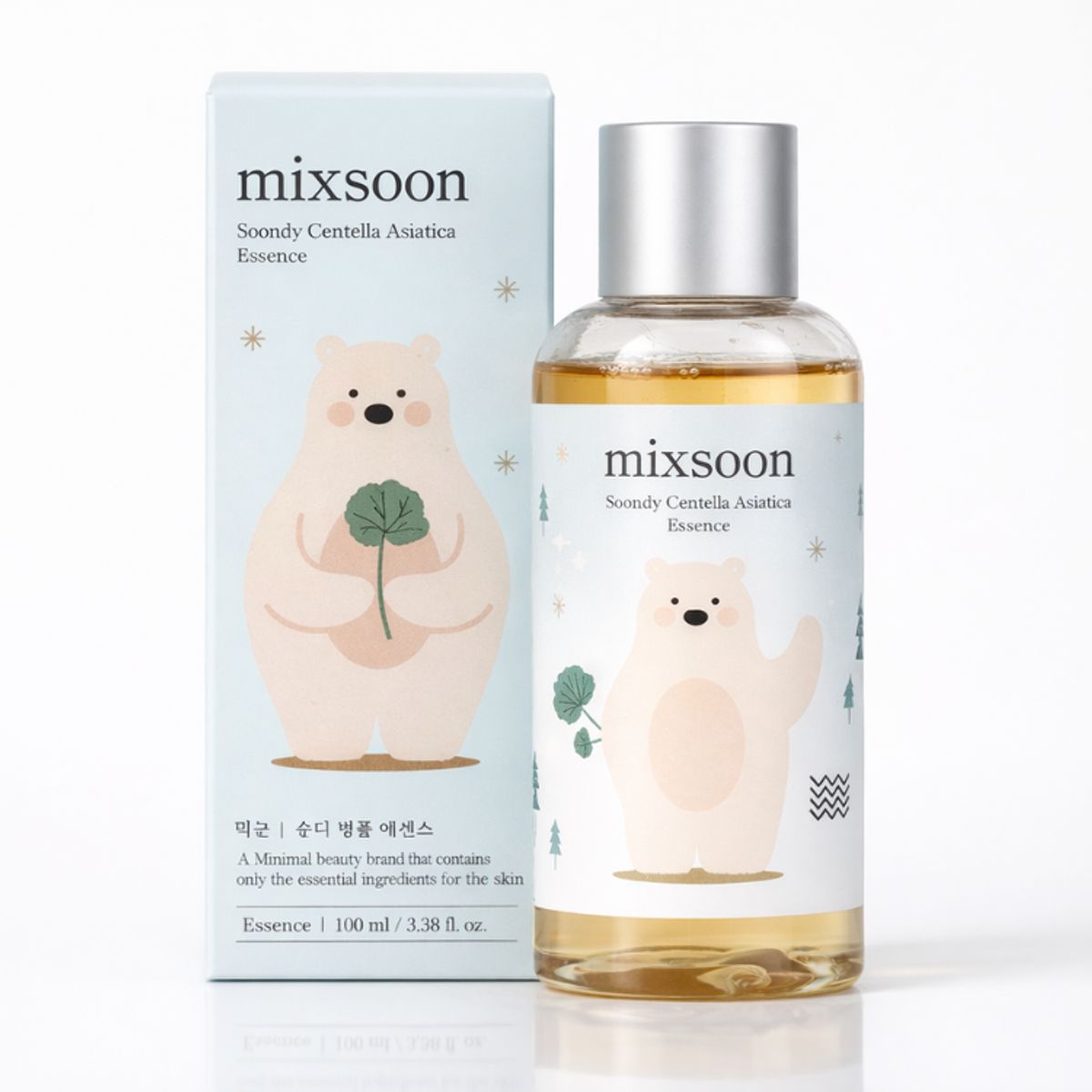 MIXSOON - Esencia Facial Hidratante Mixsoon Soondy Centella Asiatica Essence 100ml