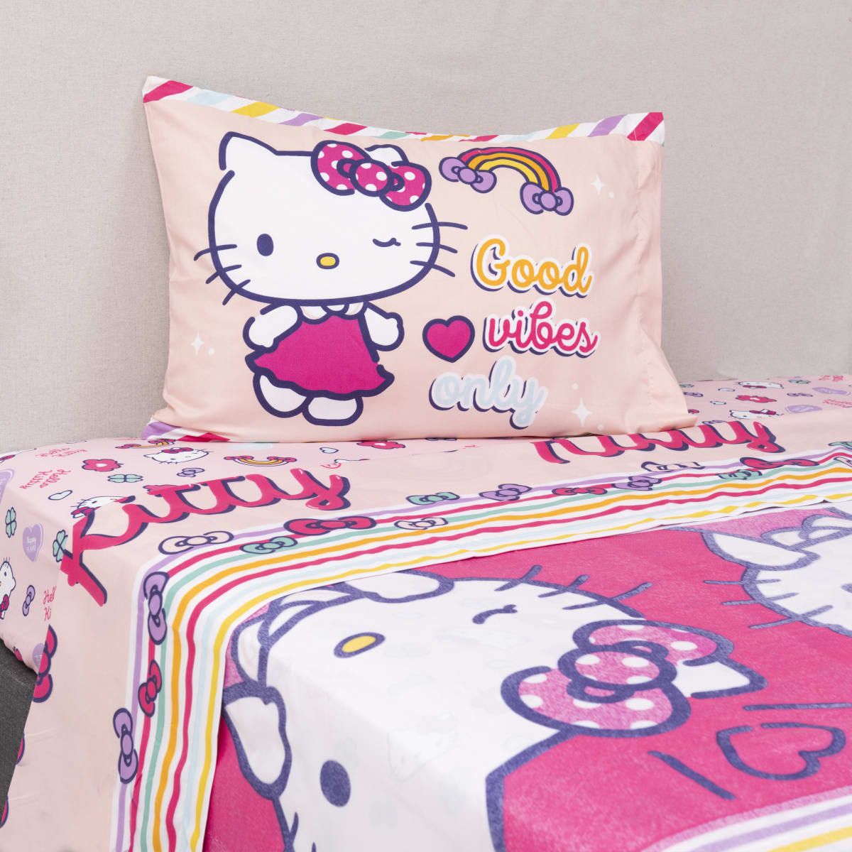 MASHINI - SABANAS MF SINGLE 1.5 PLAZA HELLO KITTY SPARKLE