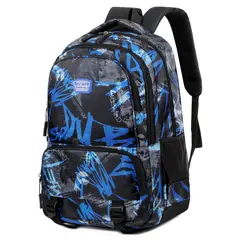 DANWEILE - Mochila de camuflaje para adolescentes - Azul