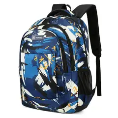 DANWEILE - Mochilas de viaje y ocio al aire libre para hombres y mujeres - Azul