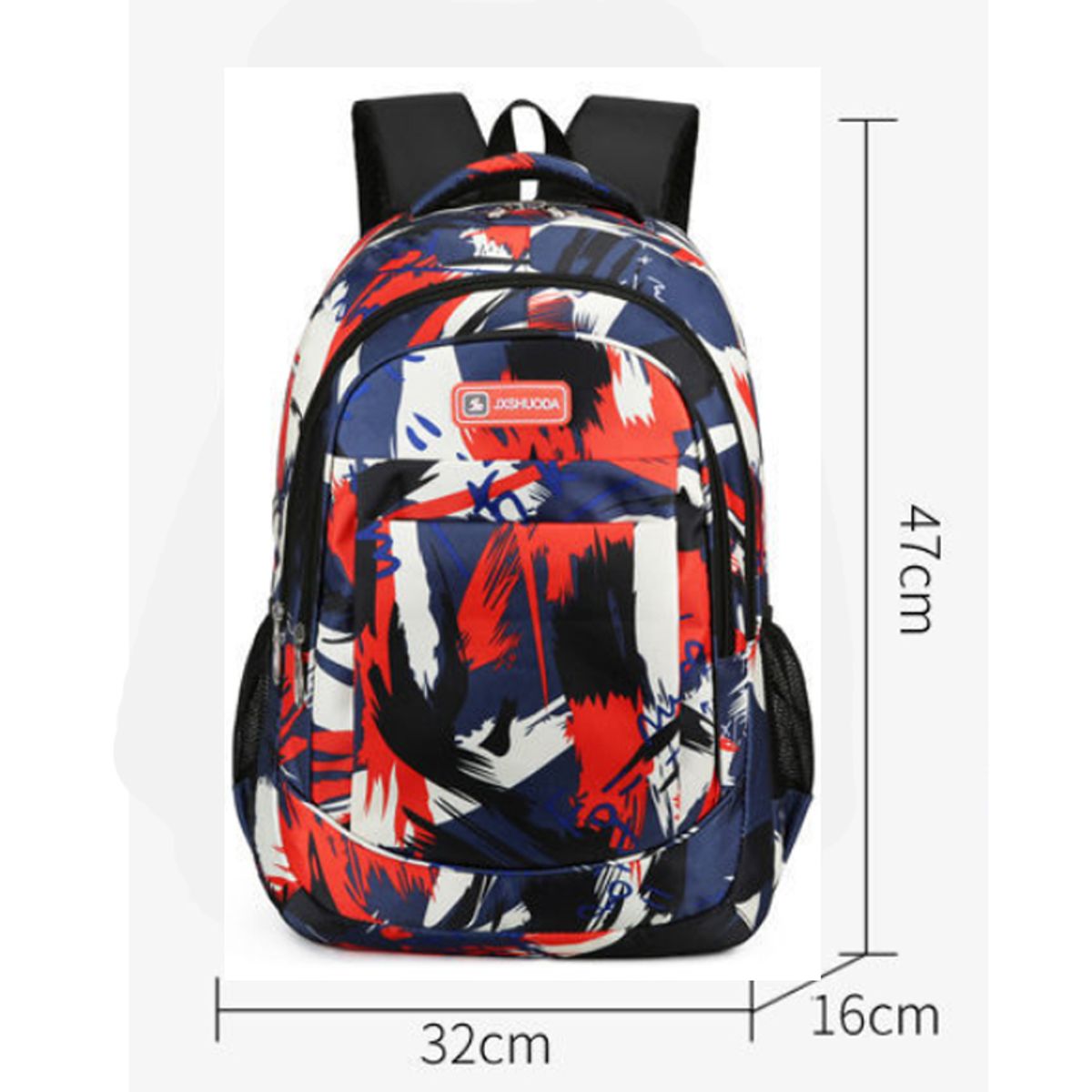 DANWEILE - Mochilas de viaje y ocio al aire libre para hombres y mujeres - Rojo