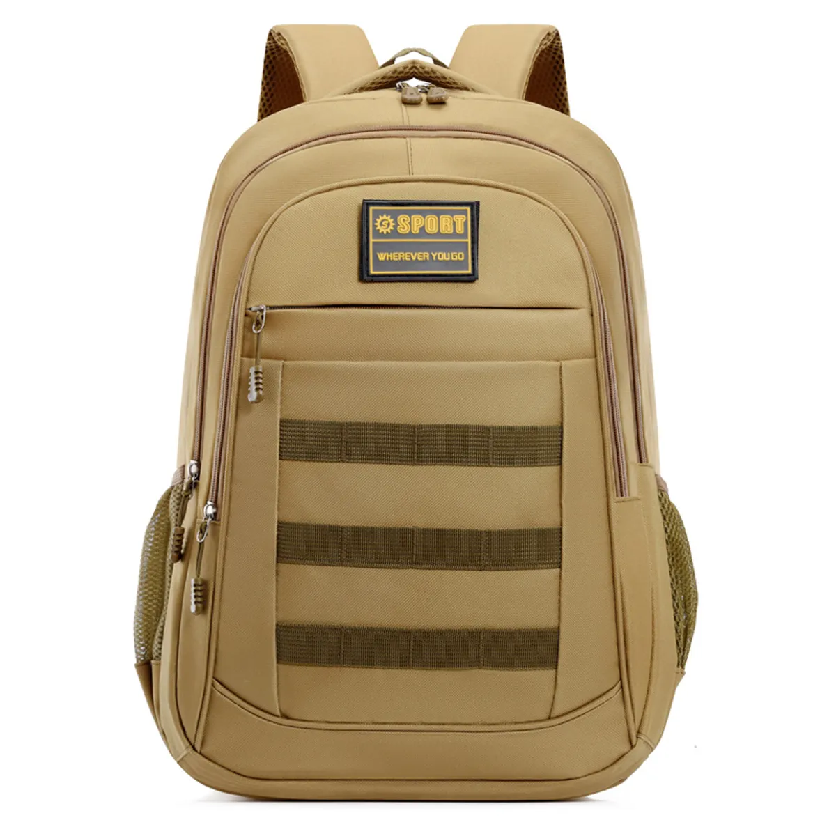 DANWEILE - Mochila de viaje unisex resistente de 16 pulgadas - Caqui