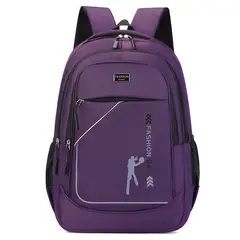 DANWEILE - Mochila para Portátil de Viaje de Negocios Informal - Morado