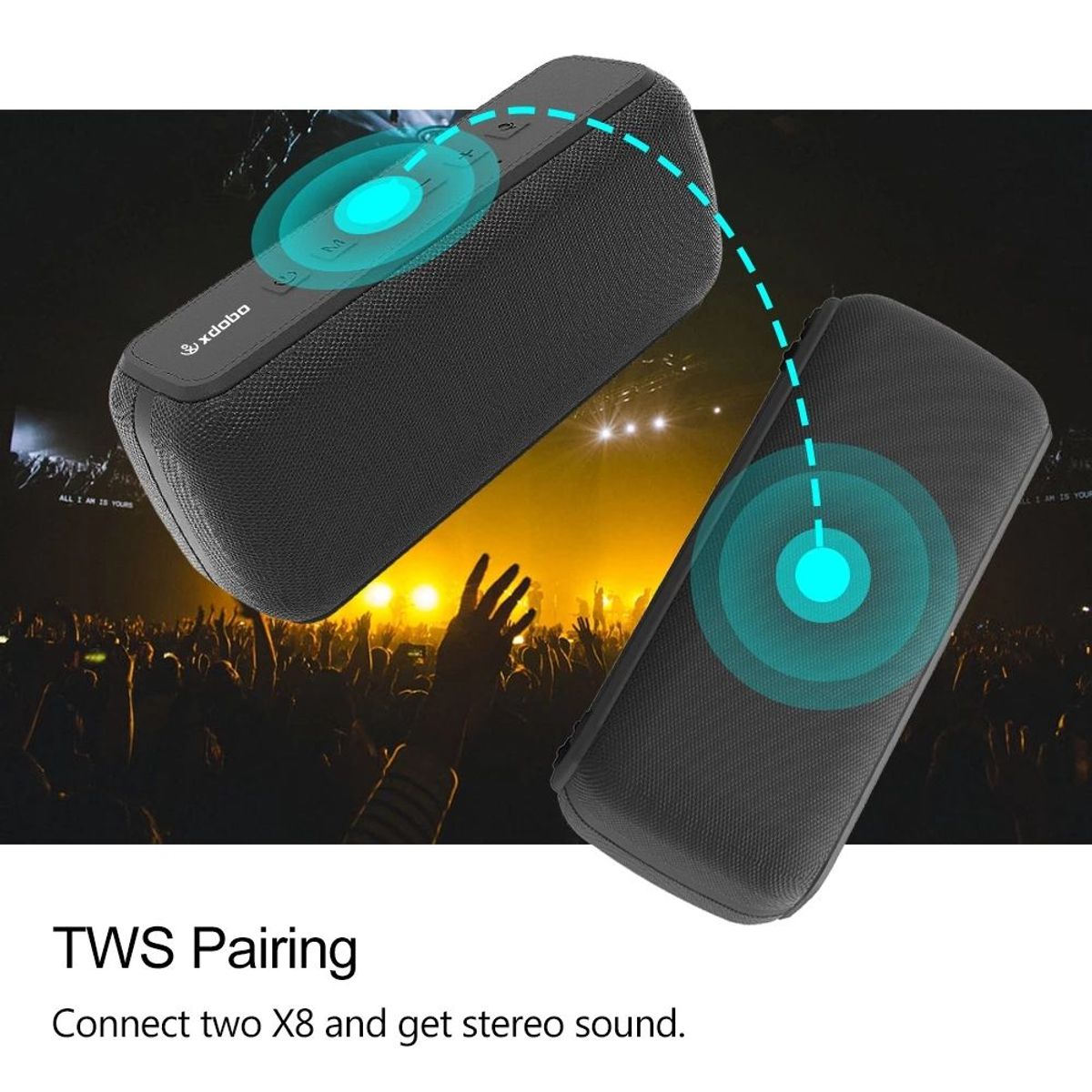 XDOBO - Parlante Inalámbrico Bluetooth Xdobo X8