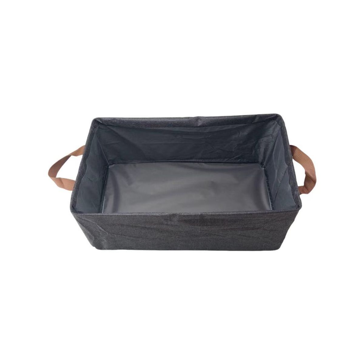 GENERAL - 2 Uds Caja Almacenamiento Tela Cajón Extraíble Para Hogar Gris Cajón De Almacenamiento Por Capas Con Tejido