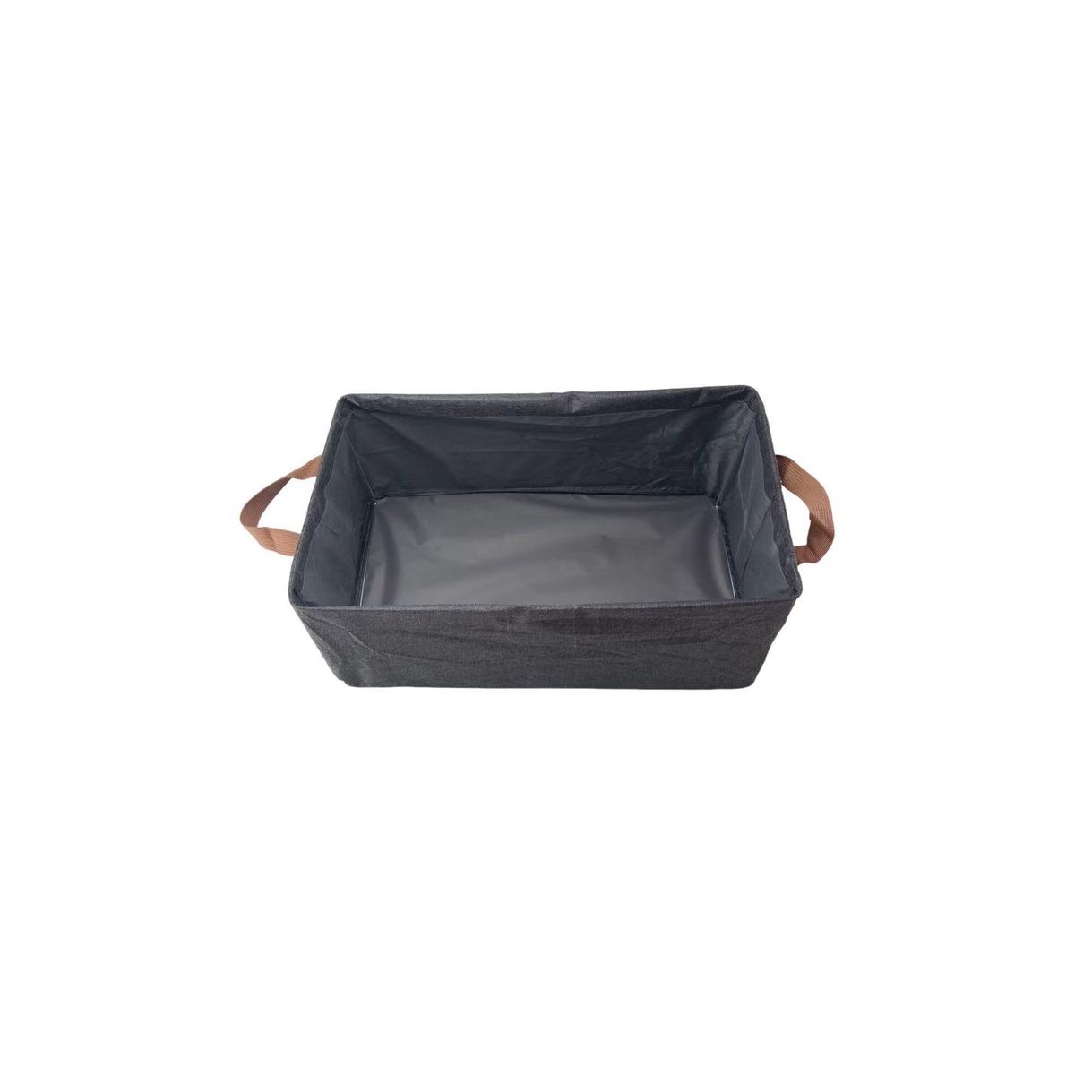 GENERAL - 2 Uds Caja Almacenamiento Tela Cajón Extraíble Para Hogar Gris Cajón De Almacenamiento Por Capas Con Tejido