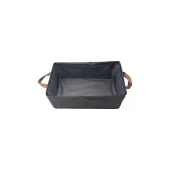 GENERAL - 2 Uds Caja Almacenamiento Tela Cajón Extraíble Para Hogar Gris Cajón De Almacenamiento Por Capas Con Tejido