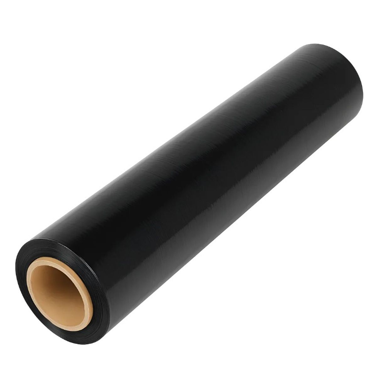 GENERICO - Rollo Stretch Film Alusa Embalaje Autoadherente Negro 300 m Negro