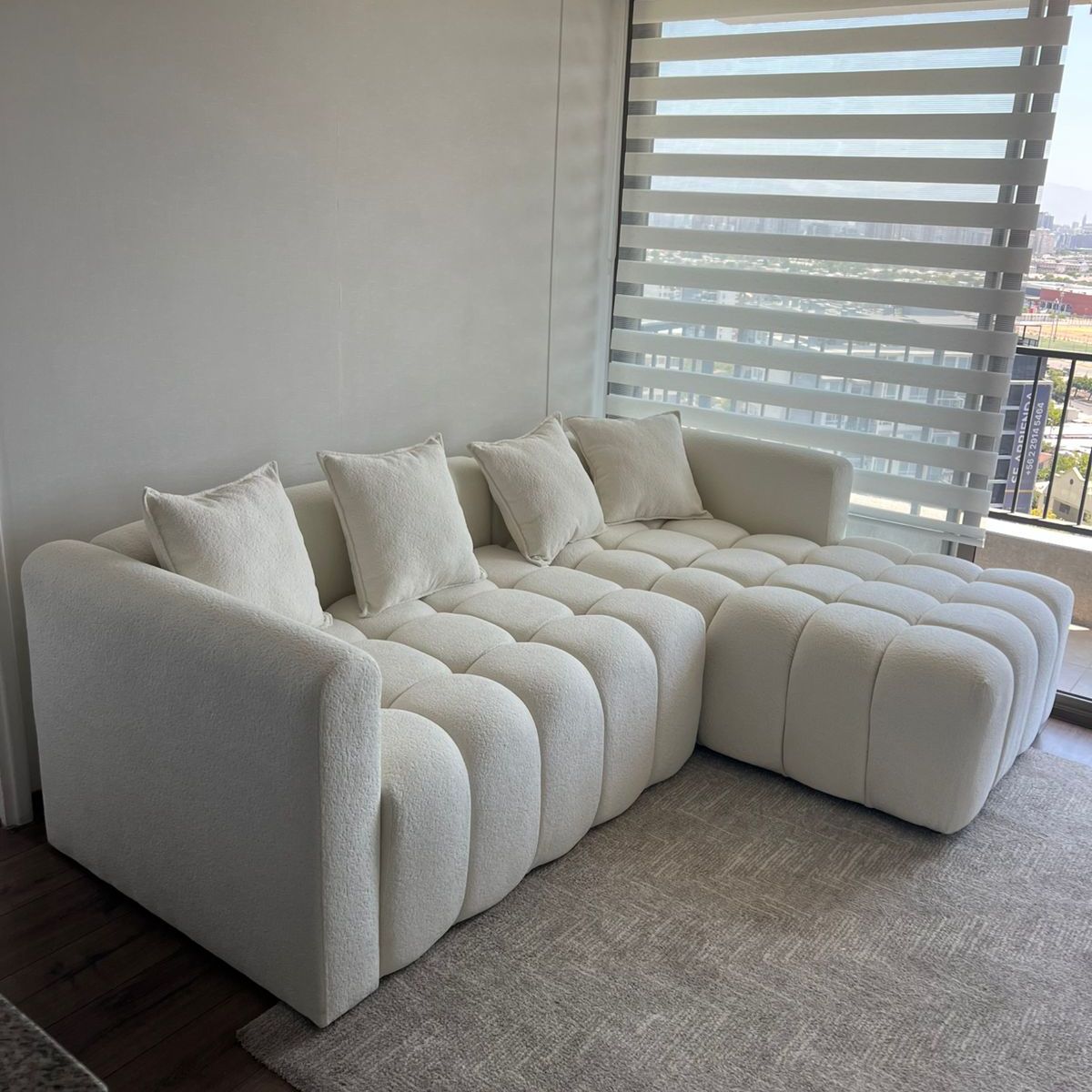 GENERICO - SOFA OLYMPO GT 4 CUERPOS TODOS LOS COLORES