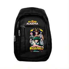 GENERICO - Mochila My Hero Academia Poder y Estilo Anime