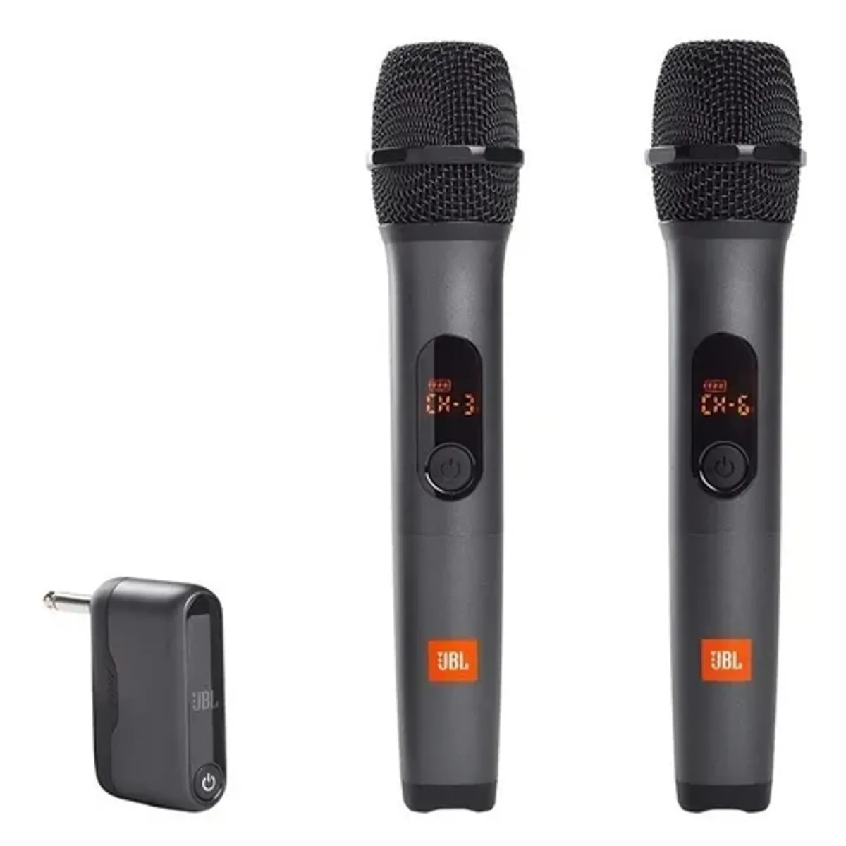 JBL - Micrófonos Jbl Micbr2 Inalámbrico Dual-Channel Cardioide Negro