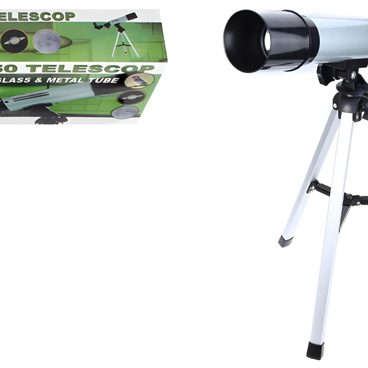 GENERICO - Telescopio Astronómico Monocular Con Trípode Zoom 90x