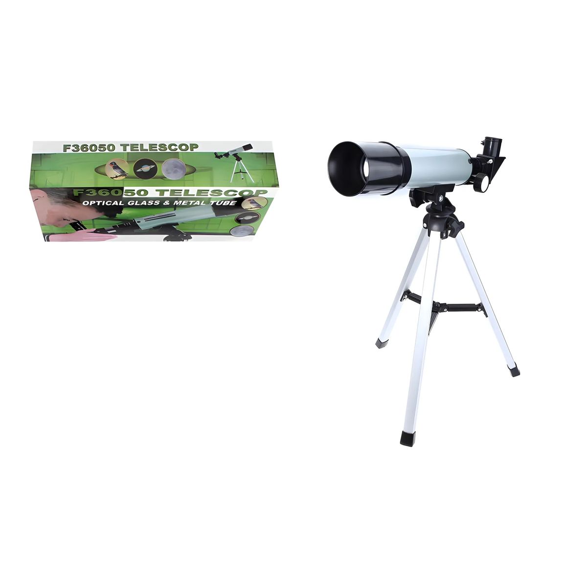 GENERICO - Telescopio Astronómico Monocular Con Trípode Zoom 90x