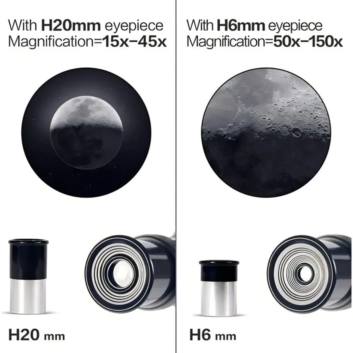 GENERICO - Telescopio Monocular F30070m Astronómico Profesional Lente Color Plateado
