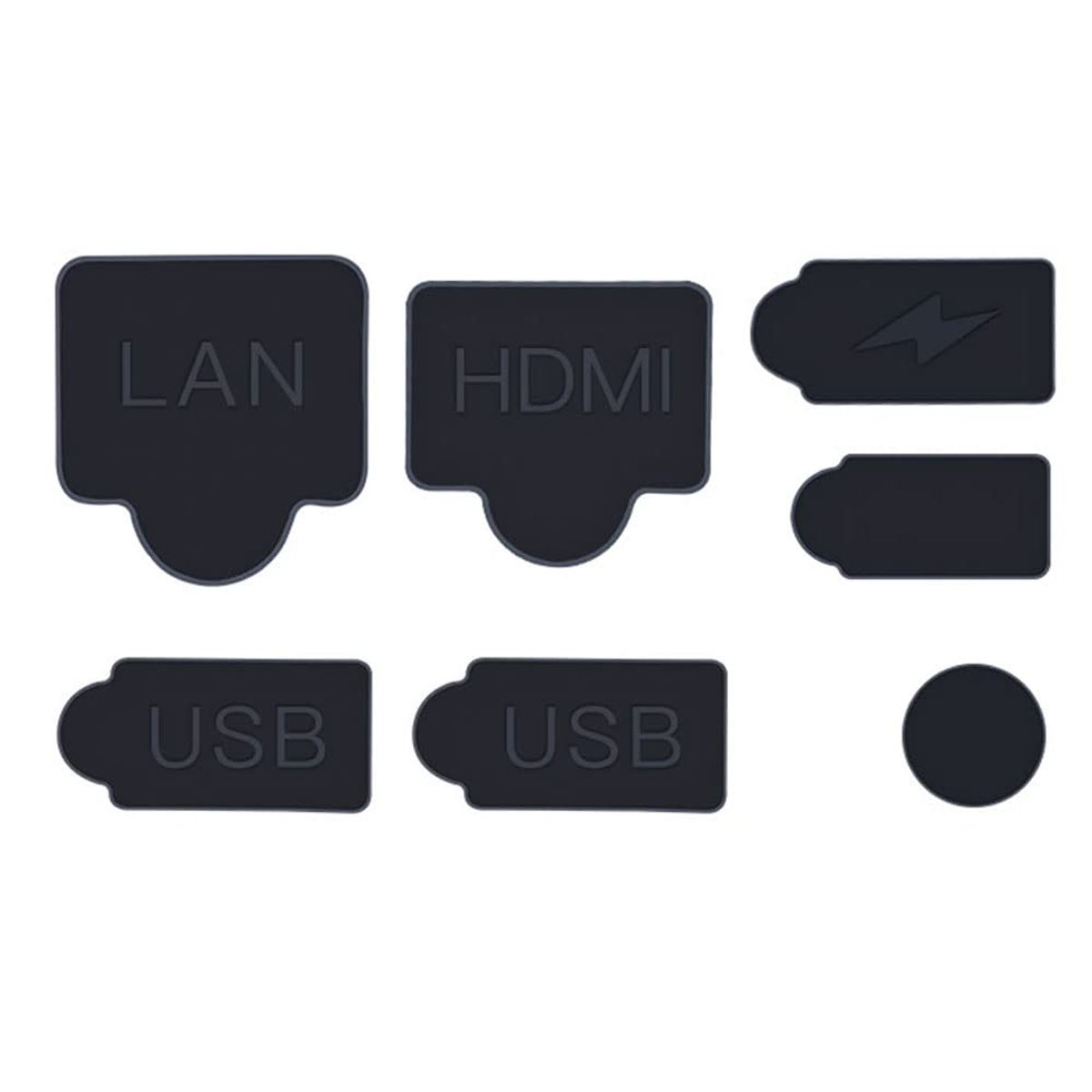 GENERICO - Kit Tapones Anti Polvo para Playstation 5