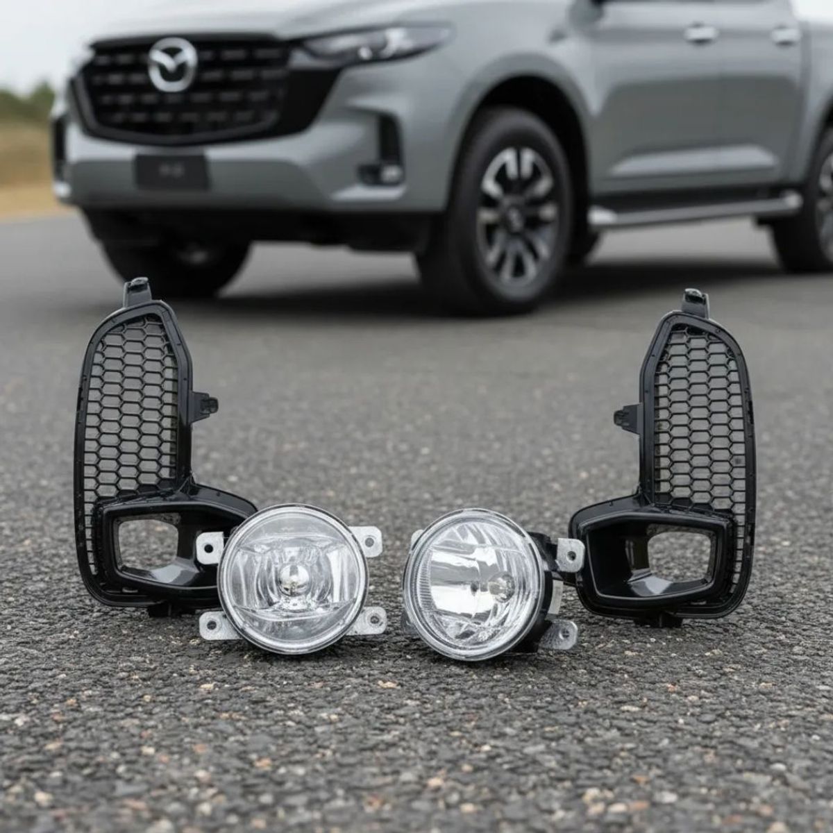 MATSUMOTO - Kit Neblineros Mazda Bt-50 2025 - 2026 LED