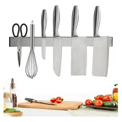 GENERICO - Barra Magnética Imán Para Cuchillos 30Cm Cocina Utensilios