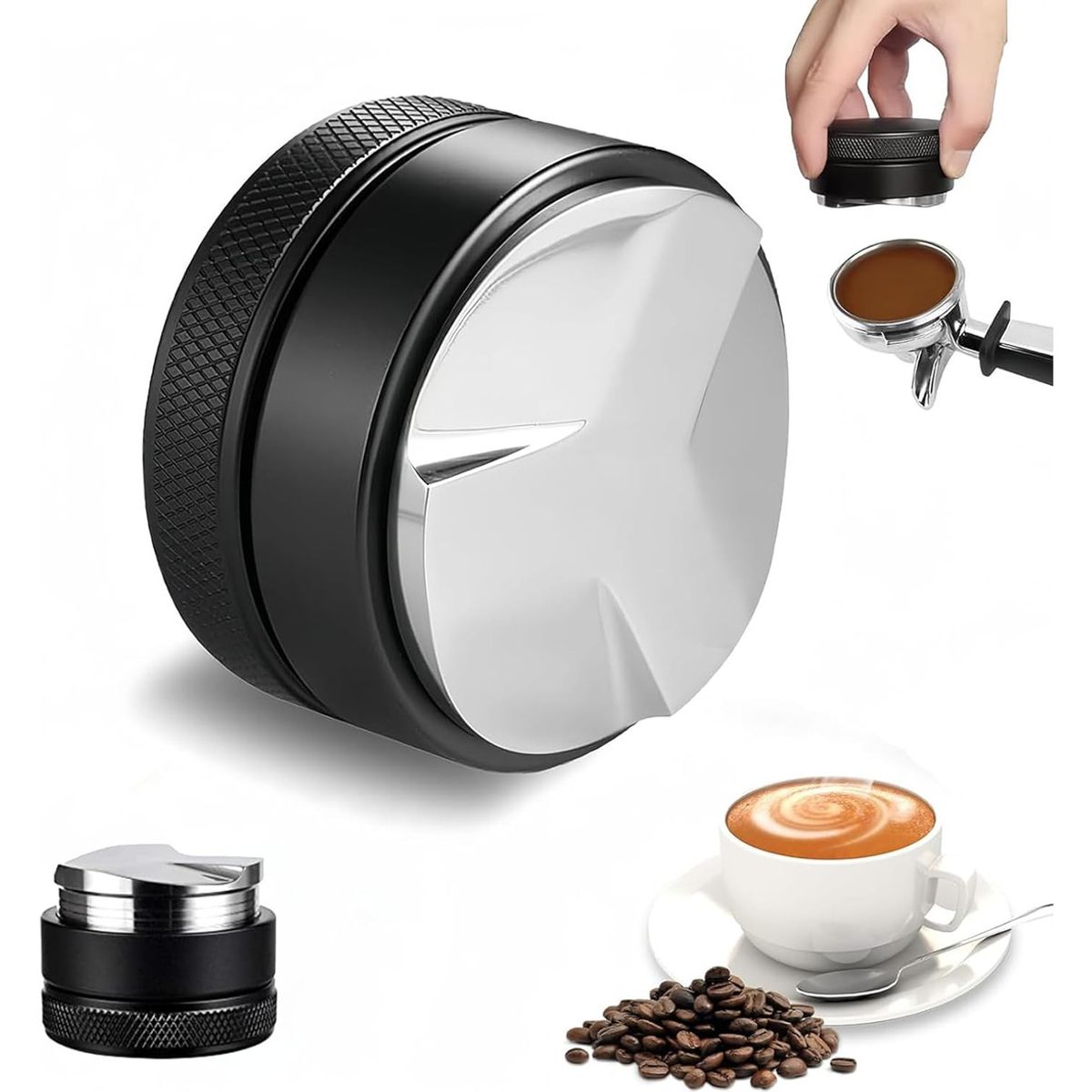 GENERICO - Tamper 51mm Tamper Para Cafeprofundidad Ajustable
