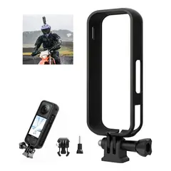 KUANGYE - Marco Frame Carcasa + Soporte Tripode Para Insta360 X3 Negro